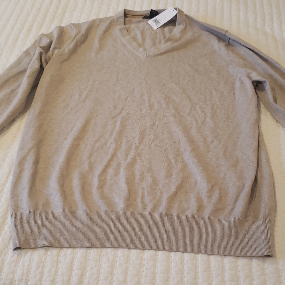 Men Banana Republic Vneck Silk Cashmere sweater